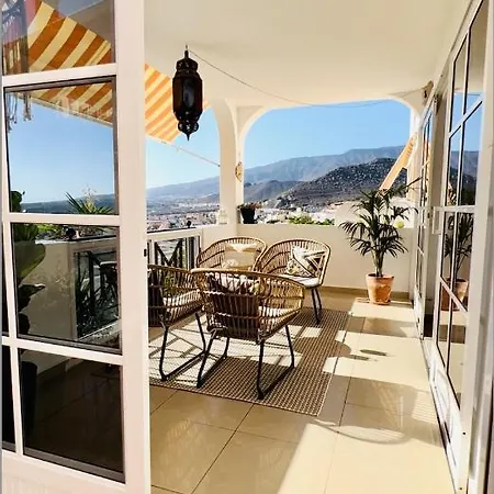 شقة Enchanting House South Tenerife, Sea View *